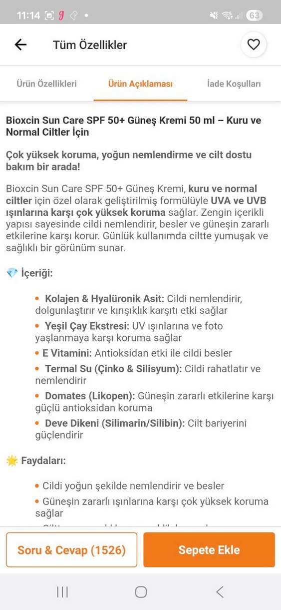 Bioxcin Melatone SPF 50+ Yüksek Koruma Güneş Kremi - Görsel 3