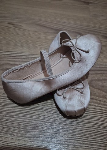 Bej Süet Kız Çocuk Babet - Görsel 2