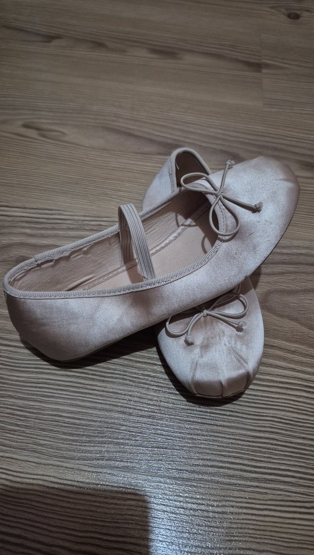 Bej Süet Kız Çocuk Babet - Görsel 2