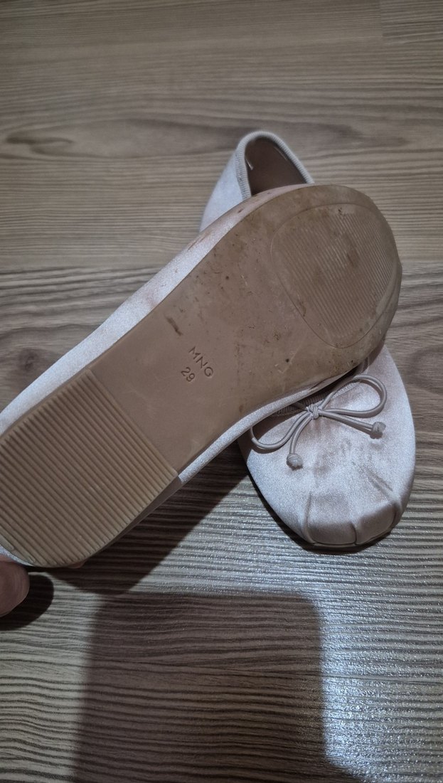 Bej Süet Kız Çocuk Babet - Görsel 3