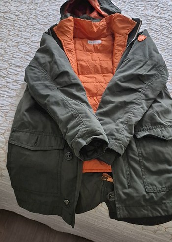 H&m marka erkek çocuk kaban - Görsel 2