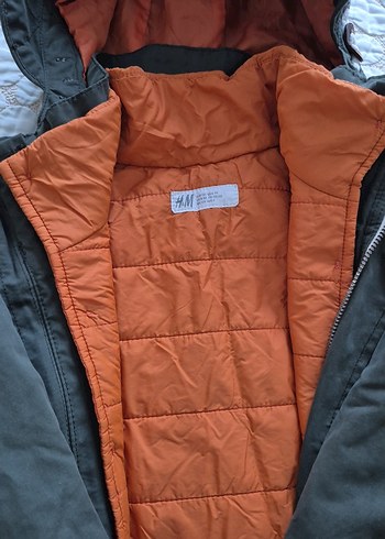 H&m marka erkek çocuk kaban - Görsel 3
