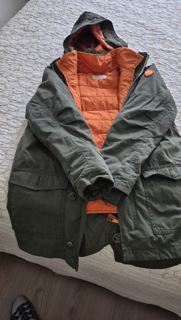 H&m marka erkek çocuk kaban - Görsel 2