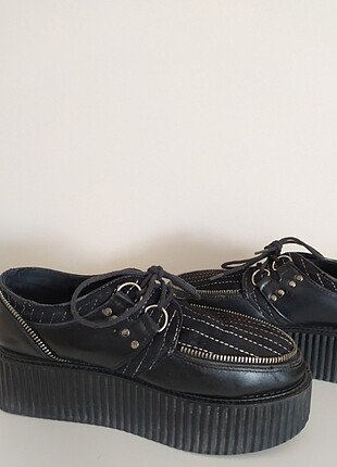 38 Beden siyah Renk Harajuku Ayakkabı