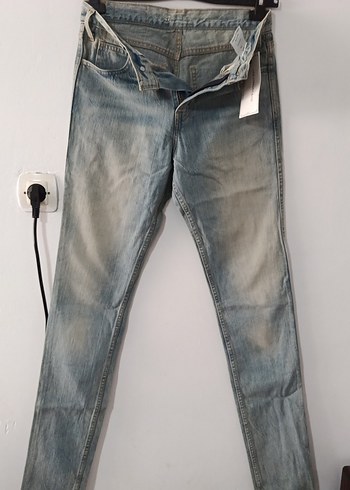 Levis Levi S Acik Mavi Slim Fit Denim Jean Sifir Orjinal