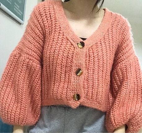 Oversize hırka