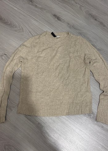 H&M Bej Triko Kazak