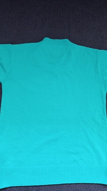 12-13 Yaş Beden turkuaz Renk Sweatshirt