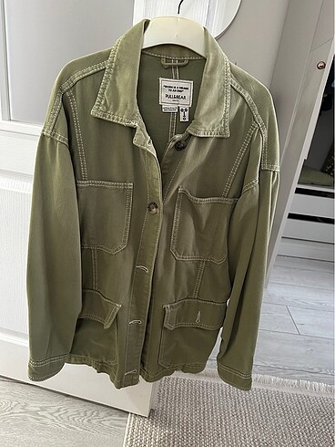 xs Beden haki Renk pull and bear ceket