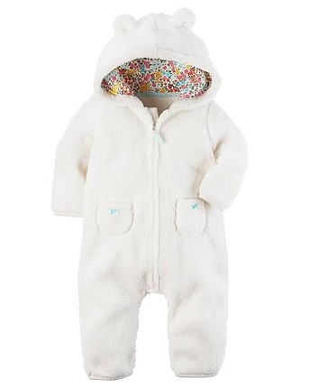 Carters kapsonlu polar tulum 12 ay