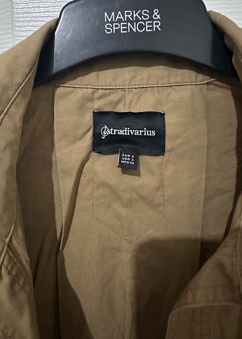 Stradivarius Kahverengi Trenckot