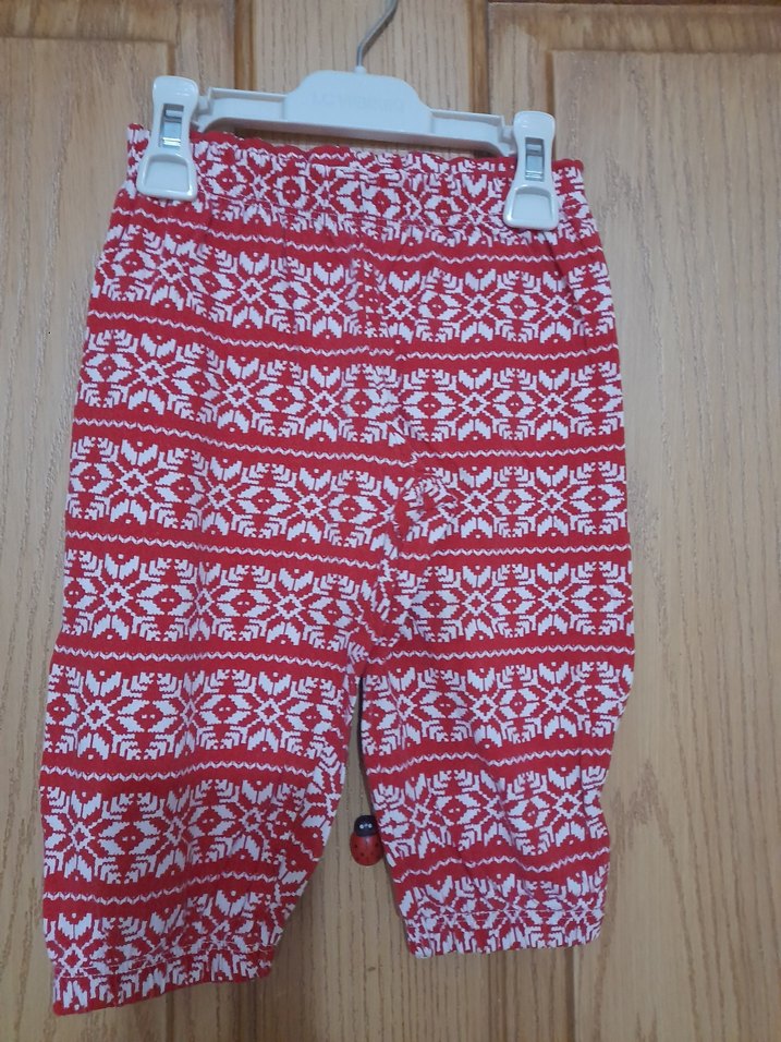 Kırmızı Desenli Pijama - Görsel 3