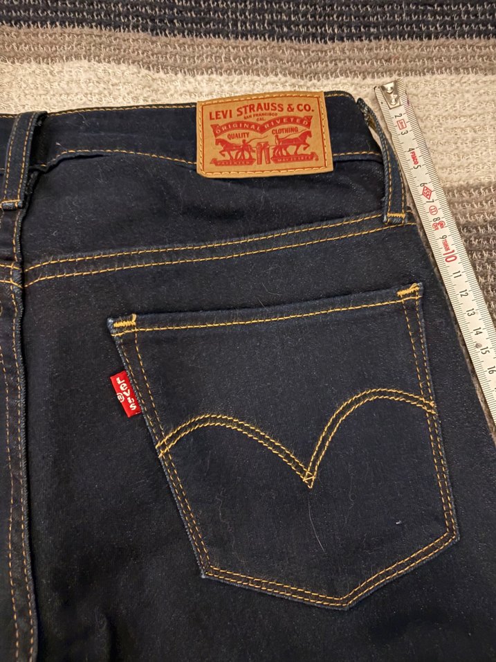 Levis 712 Slim Lacivert Jean — görsel 6/8