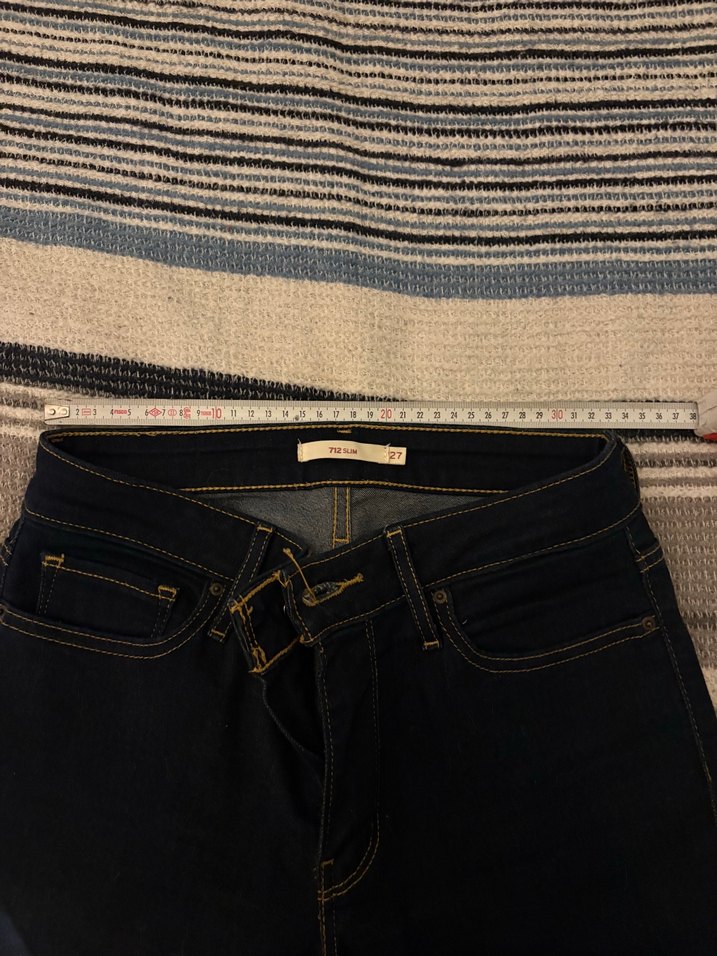 Levis 712 Slim Lacivert Jean — görsel 7/8