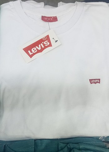 Levis Levi S Beyaz Bisiklet Yaka Tisort