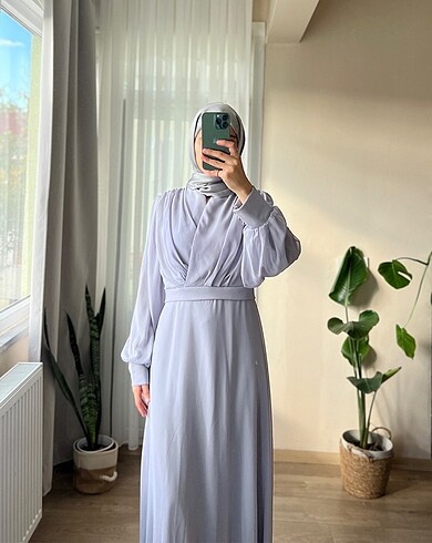 Diğer Şifon kruvaze abiye