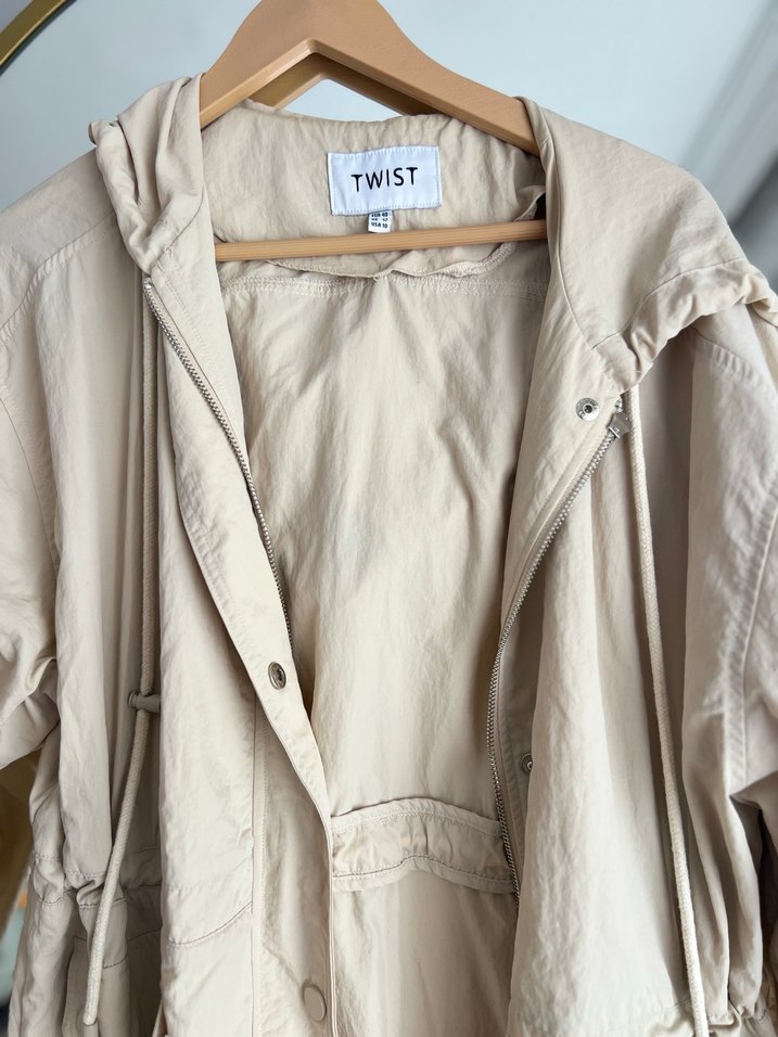 Bej Midi Kadın Trençkot - Görsel 2