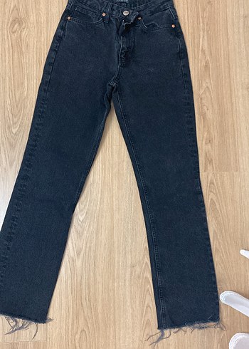 Mavi Jeans Koyu Antrasit Yuksek Bel Denim Jean