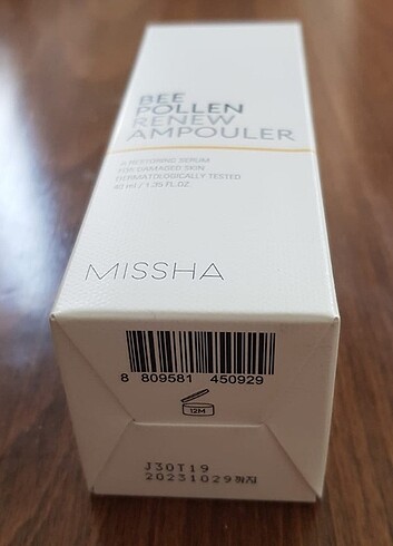 Missha Missha beş pollen renew ampouler