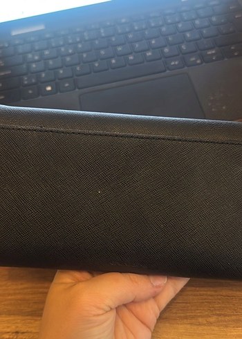 Calvin Klein Siyah Deri Kadın Cüzdan - Görsel 5