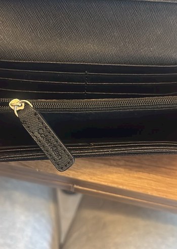 Calvin Klein Siyah Deri Kadın Cüzdan - Görsel 4