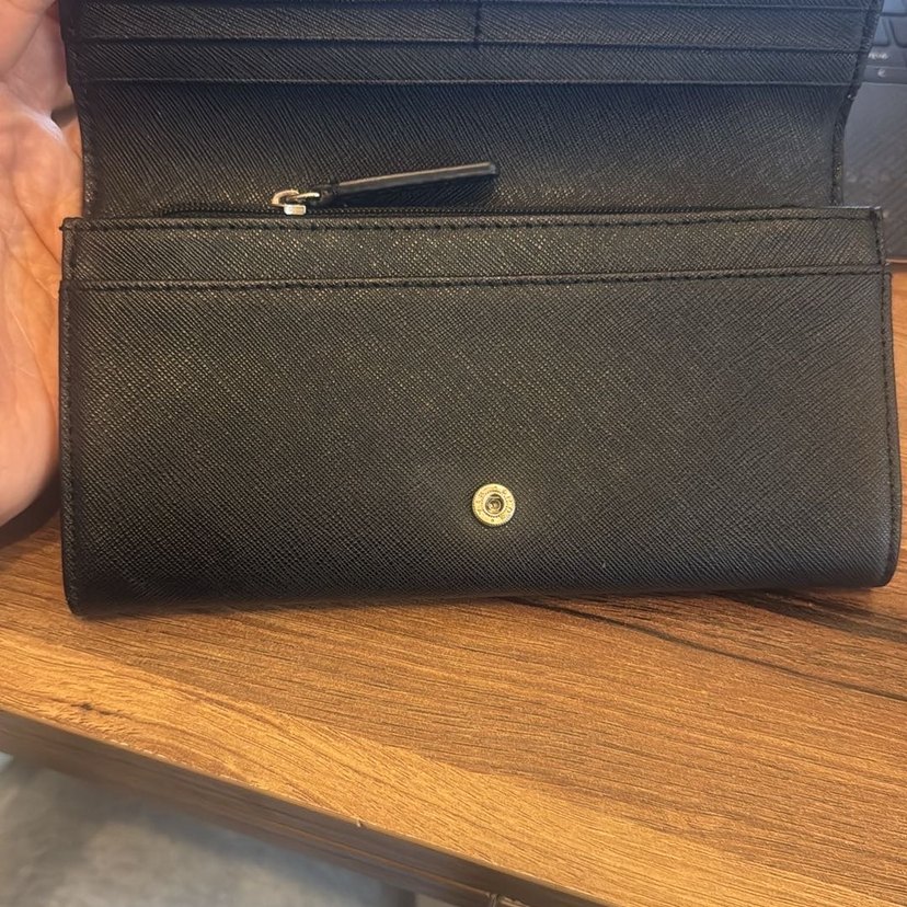 Calvin Klein Siyah Deri Kadın Cüzdan - Görsel 3