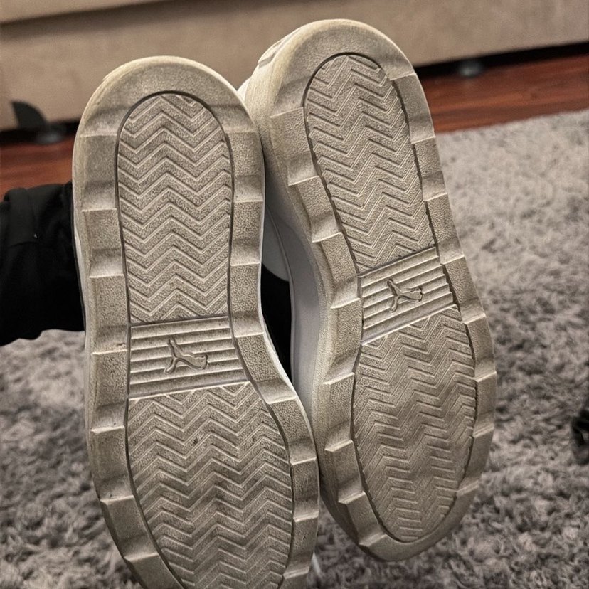 Beyaz Puma Kadın Platform Spor Ayakkabı - Görsel 5