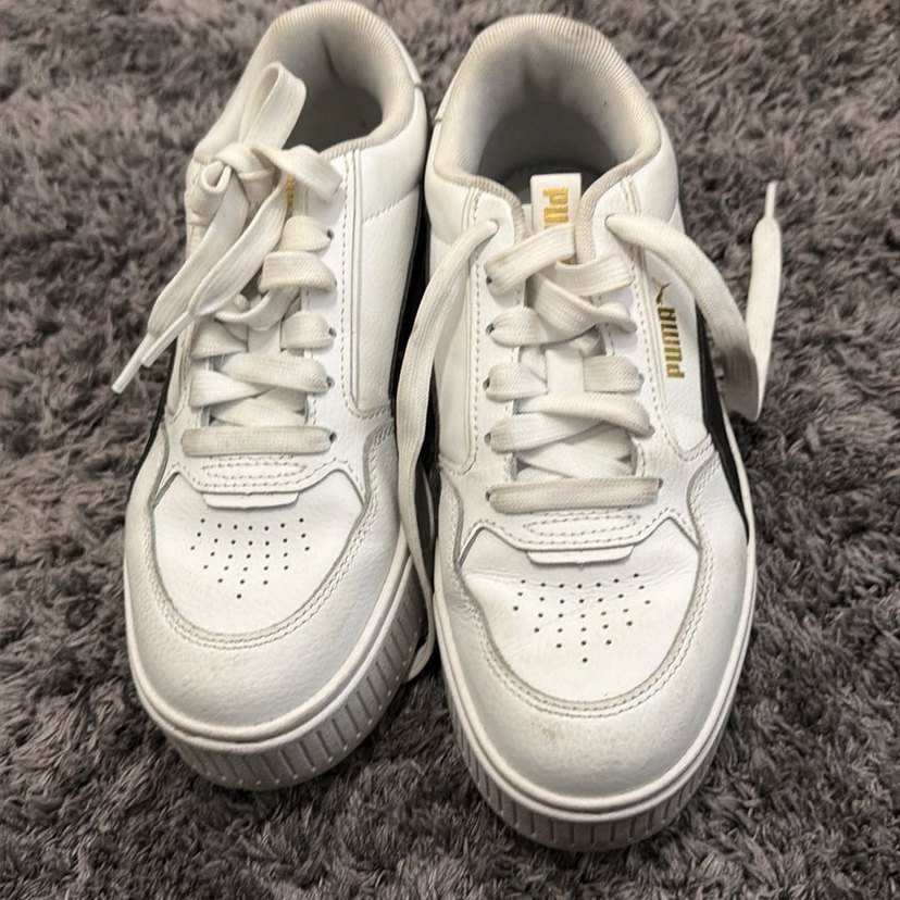 Beyaz Puma Kadın Platform Spor Ayakkabı - Görsel 2