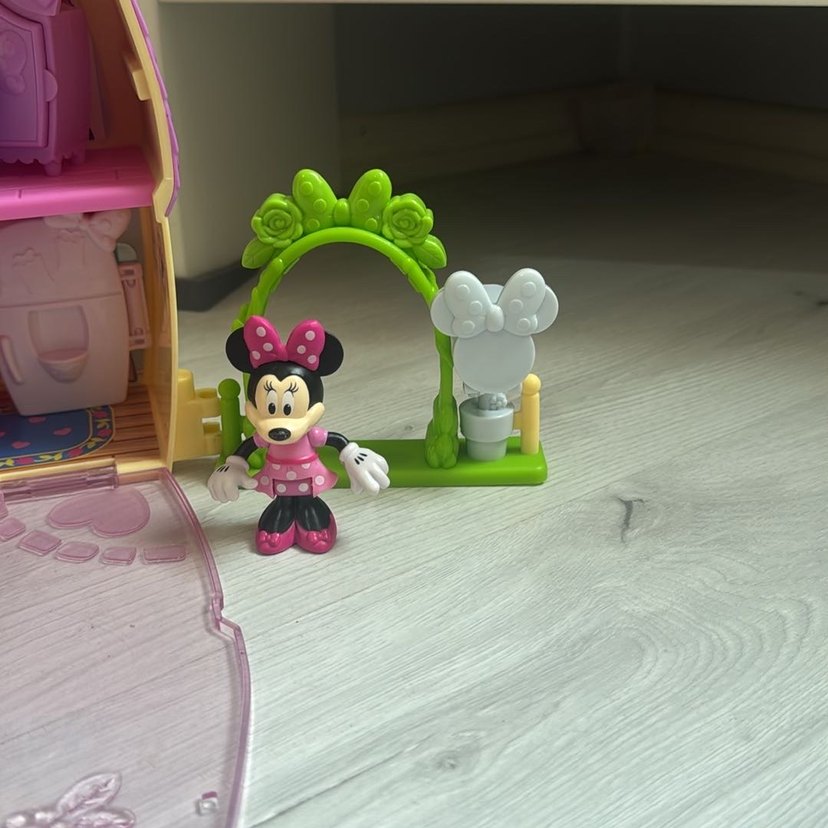 Pembe Minnie Mouse Ev Oyuncak Seti - Görsel 3