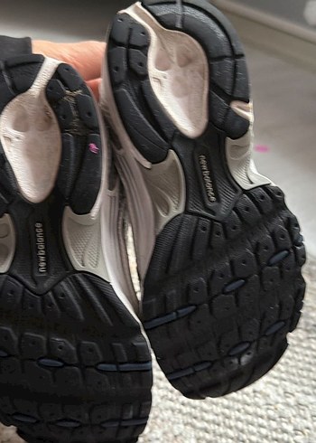 New Balance Beyaz Gri Spor Ayakkabı - Görsel 5