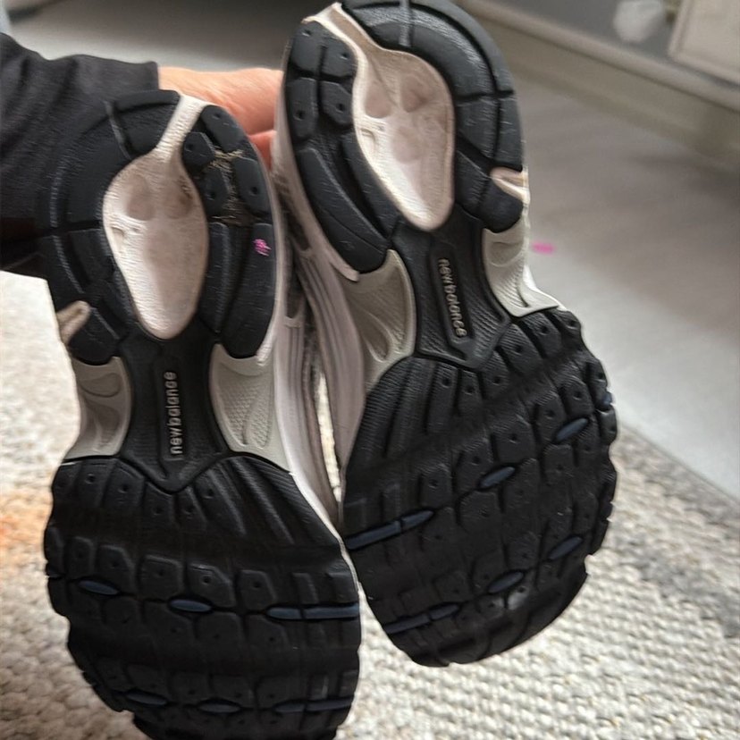 New Balance Beyaz Gri Spor Ayakkabı - Görsel 5