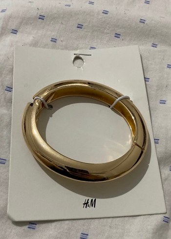 H&M Altin Kalin Metal Bileklik