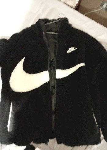Nike Siyah Pelus Fermuarli Ceket