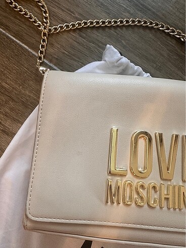 Beden Ekru Love Moschino çanta