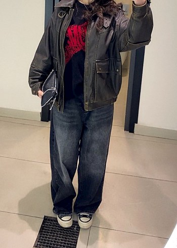 Bershka Deri Ceket