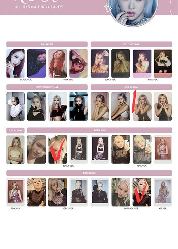 rose photocard