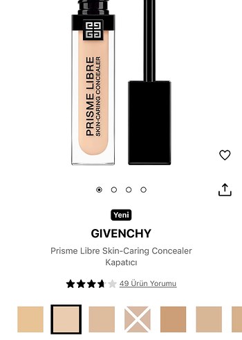 Givenchy Prisme Libre Kapatıcı - Açık Bej - Görsel 6