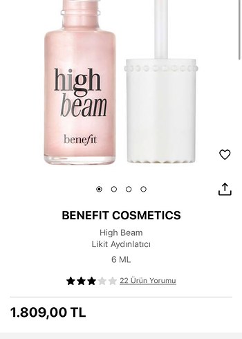 Benefit High Beam Işıltılı Allık - Görsel 3