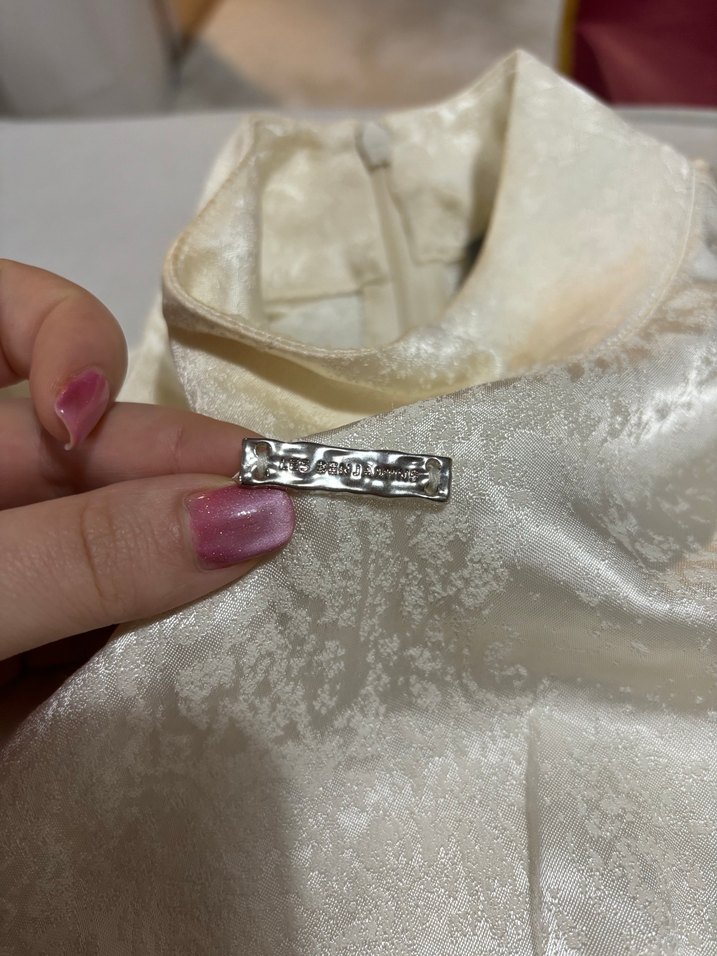 Les benjamins saten elbise - Görsel 4