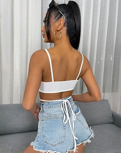 Zara Crop / bluz