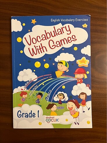 Vocabulary with Games Akademi Çocuk Grade 1 - Temiz