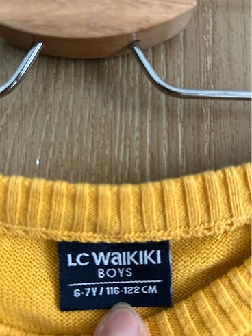7 Yaş Beden Lc Waikiki Temiz 6-7 Yaş Sarı Kazak
