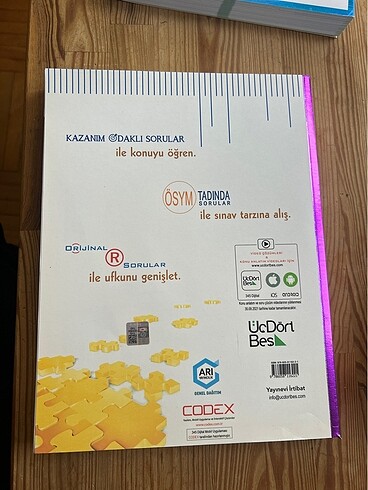  Beden Üç Dört Beş TYT Türkçe soru bankası 2022 model sıfır