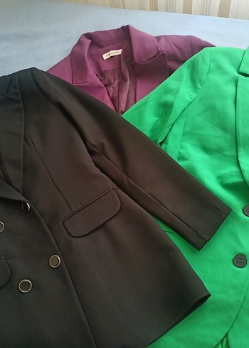 Zara Sikligin 3 Renkte Bulustugu Blazer Ceketler