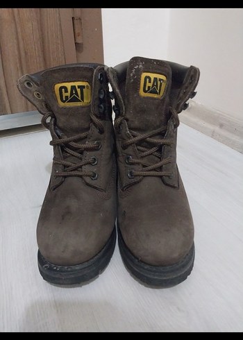 Kahverengi Süet Kadın Botlar - Caterpillar - Görsel 4