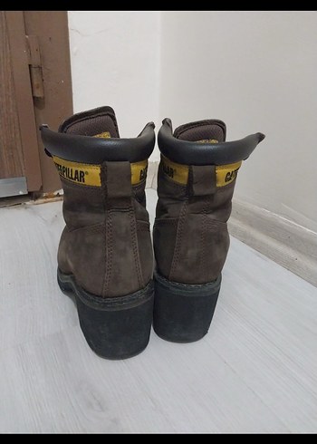 Kahverengi Süet Kadın Botlar - Caterpillar - Görsel 2