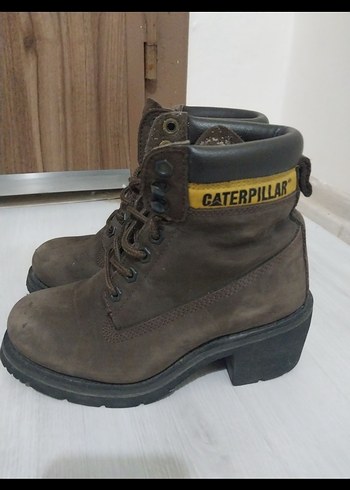 Kahverengi Süet Kadın Botlar - Caterpillar - Görsel 6