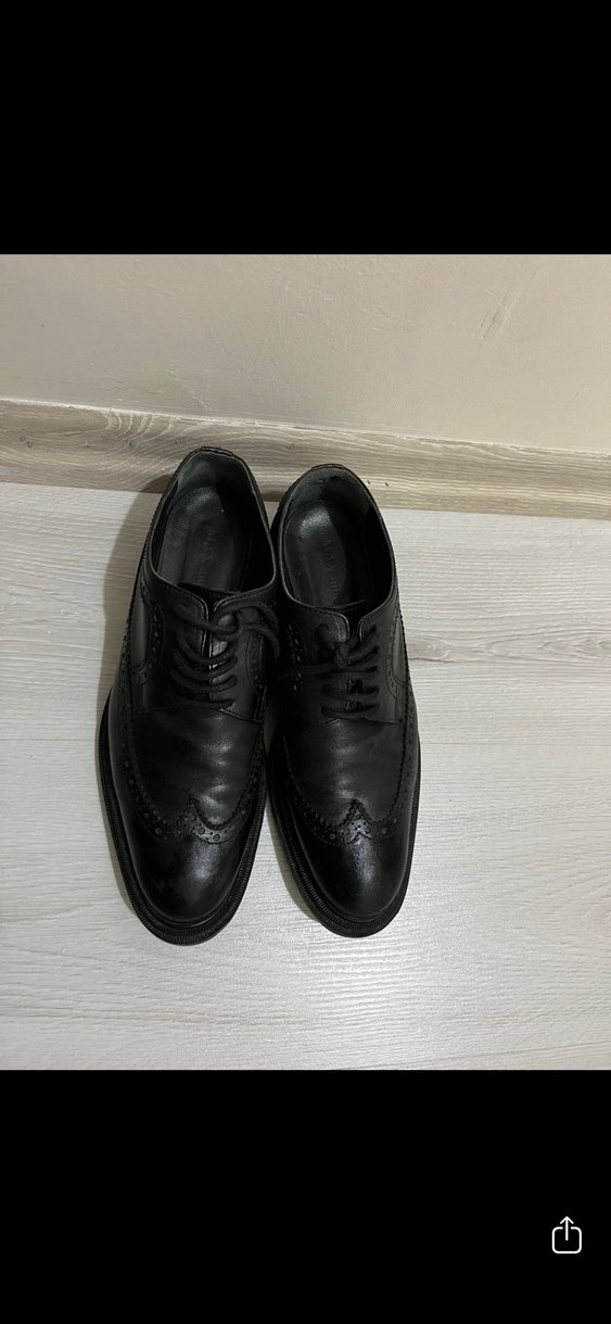 Siyah Klasik Erkek Ayakkabı - Görsel 3