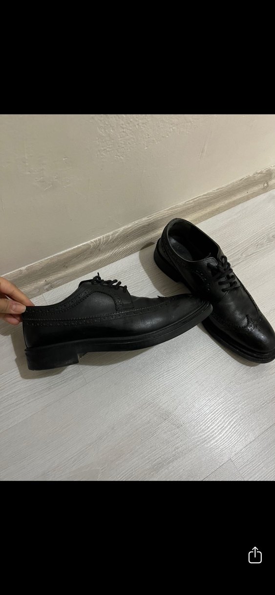 Siyah Klasik Erkek Ayakkabı - Görsel 2