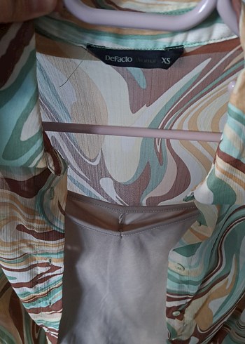 Bohem Tarz Pastel Renkli Uzun Kollu Gömlek - Görsel 5